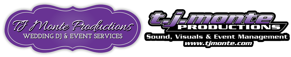 TJ Monte Productions, entertaining Michigan since 1989 Logo